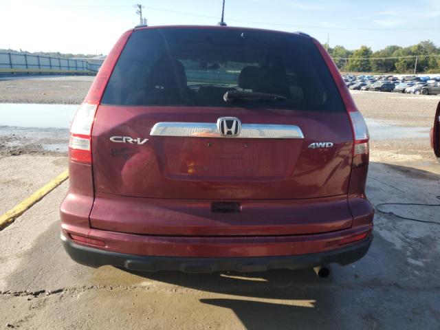 5J6RE4H75BL075774 - 2011 HONDA CR-V EXL MAROON photo 6