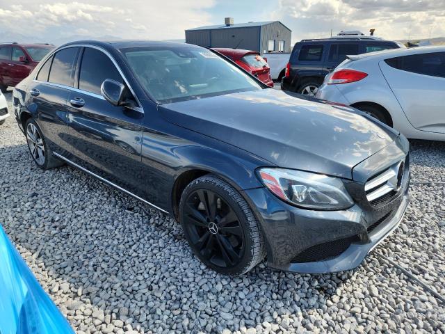 55SWF4KB2GU143668 - 2016 MERCEDES-BENZ C 300 4MATIC SILVER photo 4