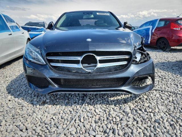 55SWF4KB2GU143668 - 2016 MERCEDES-BENZ C 300 4MATIC SILVER photo 5