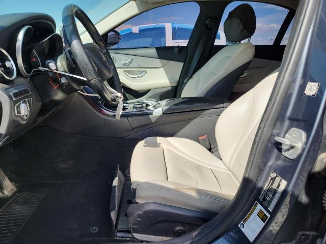 55SWF4KB2GU143668 - 2016 MERCEDES-BENZ C 300 4MATIC SILVER photo 7