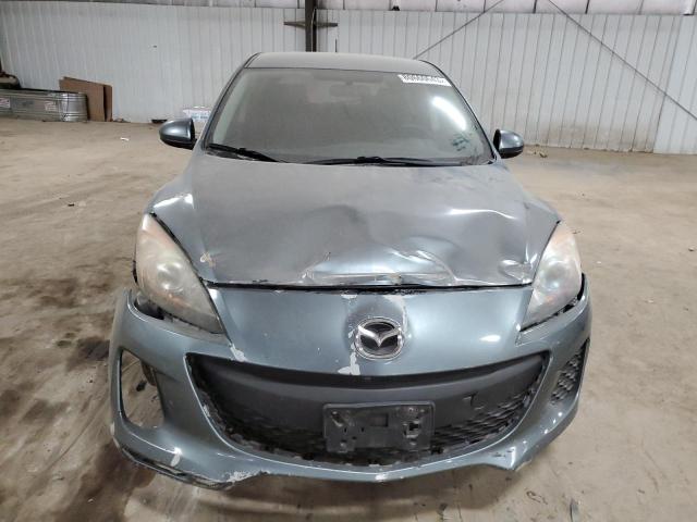 JM1BL1L71D1767578 - 2013 MAZDA 3 I GRAY photo 5