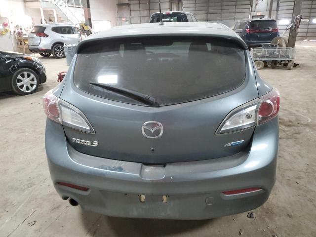 JM1BL1L71D1767578 - 2013 MAZDA 3 I GRAY photo 6