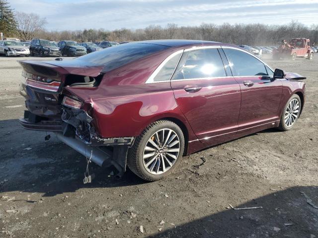 3LN6L5D93JR621513 - 2018 LINCOLN MKZ SELECT BURGUNDY photo 3