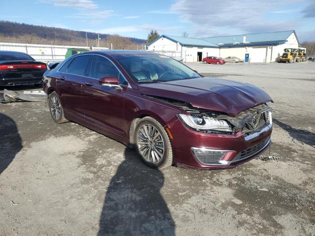 3LN6L5D93JR621513 - 2018 LINCOLN MKZ SELECT BURGUNDY photo 4