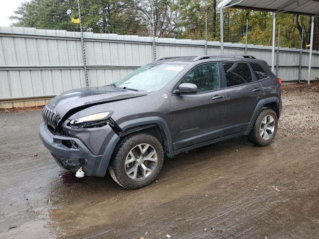 1C4PJMBS0EW255897 - 2014 JEEP CHEROKEE TRAILHAWK GRAY photo 1