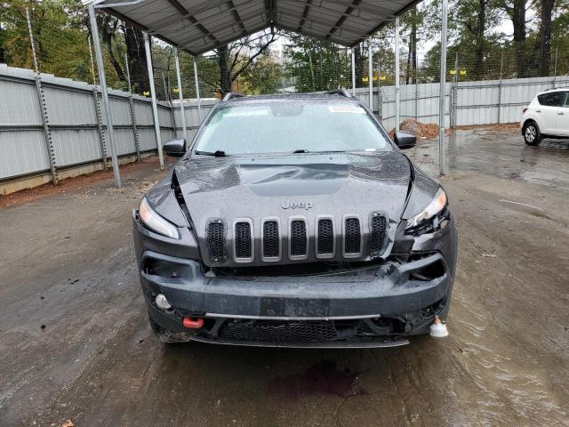 1C4PJMBS0EW255897 - 2014 JEEP CHEROKEE TRAILHAWK GRAY photo 5