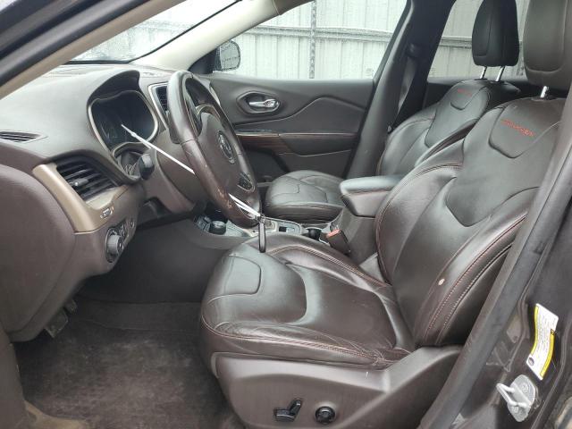 1C4PJMBS0EW255897 - 2014 JEEP CHEROKEE TRAILHAWK GRAY photo 7