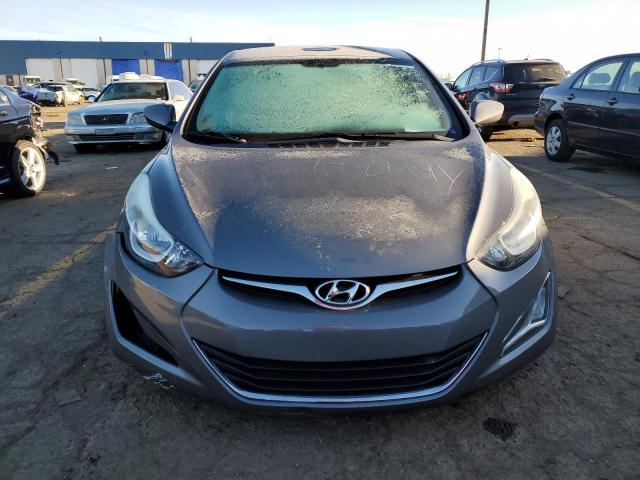 5NPDH4AEXEH507302 - 2014 HYUNDAI ELANTRA SE GRAY photo 5