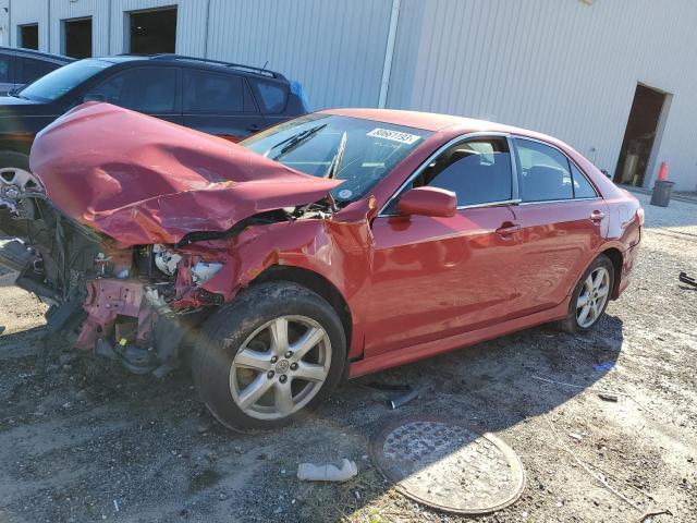 4T1BE46K47U055981 - 2007 TOYOTA CAMRY CE RED photo 1