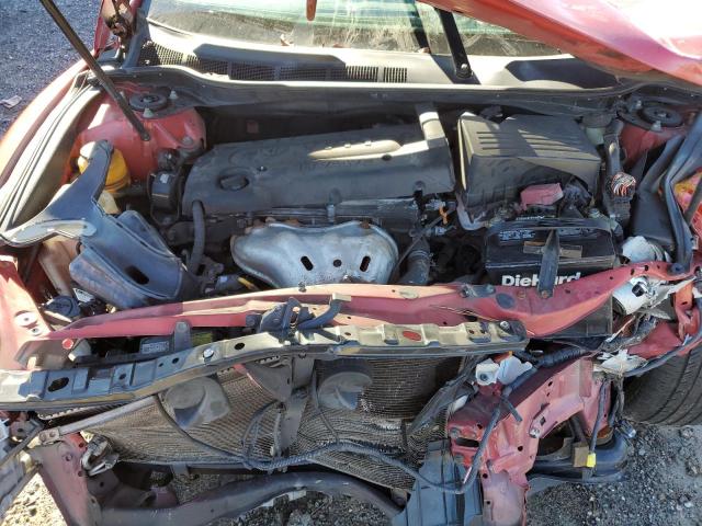 4T1BE46K47U055981 - 2007 TOYOTA CAMRY CE RED photo 11