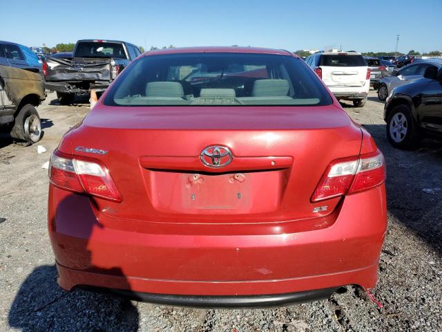 4T1BE46K47U055981 - 2007 TOYOTA CAMRY CE RED photo 6