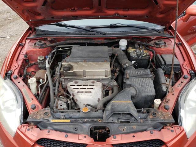 4A3AK64F67E073819 - 2007 MITSUBISHI ECLIPSE ES ORANGE photo 11