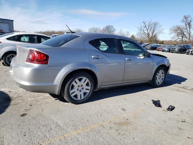 1C3CDZAB9EN224856 - 2014 DODGE AVENGER SE SILVER photo 3