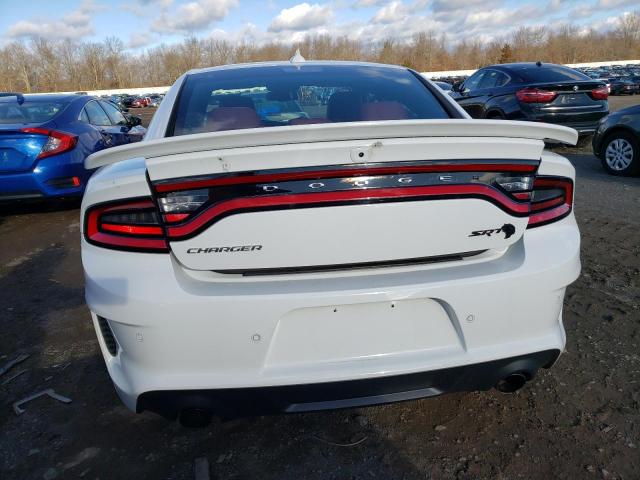 2C3CDXL9XPH601446 - 2023 DODGE CHARGER SRT HELLCAT WHITE photo 6