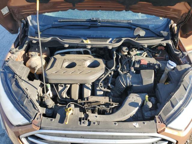 MAJ6P1ULXJC227864 - 2018 FORD ECOSPORT SE Naranja foto 12