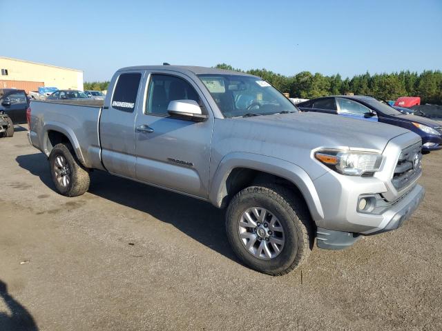 5TFSZ5AN9GX015071 - 2016 TOYOTA TACOMA ACCESS CAB Серебристый фото 4