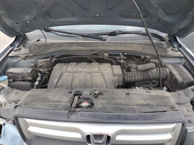 2HKYF18167H528045 - 2007 HONDA PILOT LX Կապույտ լուսանկար 12
