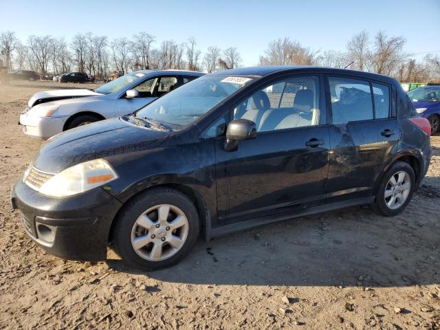 3N1BC13E68L406055 - 2008 NISSAN VERSA S BLACK photo 1