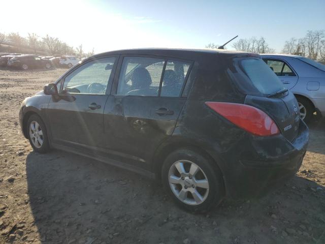 3N1BC13E68L406055 - 2008 NISSAN VERSA S BLACK photo 2