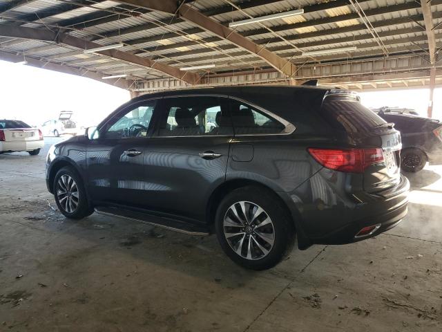 5FRYD4H4XGB022099 - 2016 ACURA MDX TECHNOLOGY Сірий фото 2
