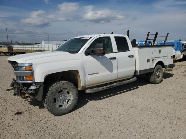 1GB2KUEG5JZ332601 - 2018 CHEVROLET SILVERADO K2500 HEAVY DUTY WHITE photo 1