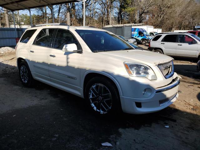 1GKKRTED7CJ126418 - 2012 GMC ACADIA DENALI WHITE photo 4