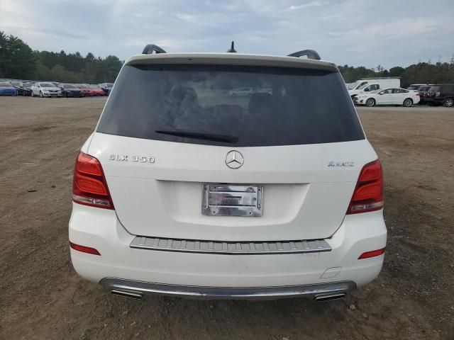 WDCGG8JB2DG081342 - 2013 MERCEDES-BENZ GLK 350 4MATIC WHITE photo 6