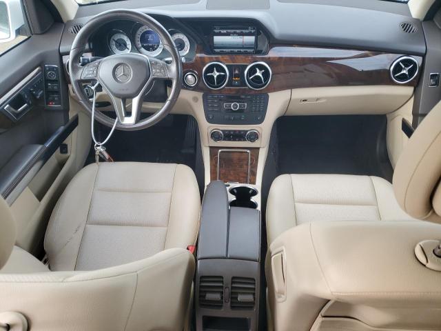 WDCGG8JB2DG081342 - 2013 MERCEDES-BENZ GLK 350 4MATIC WHITE photo 8