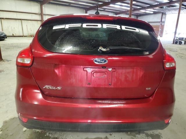 1FADP3K27FL329143 - 2015 FORD FOCUS SE BURGUNDY photo 6