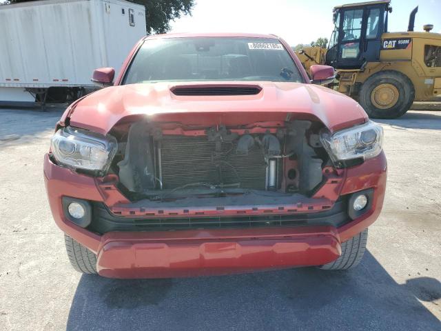 3TYAZ5CN3MT006803 - 2021 TOYOTA TACOMA DOUBLE CAB RED photo 5