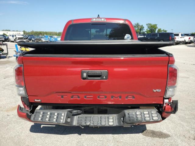 3TYAZ5CN3MT006803 - 2021 TOYOTA TACOMA DOUBLE CAB RED photo 6
