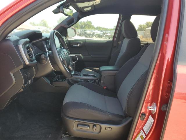 3TYAZ5CN3MT006803 - 2021 TOYOTA TACOMA DOUBLE CAB RED photo 7