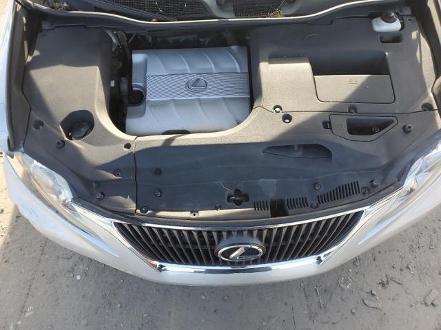 2T2BK1BA5AC032766 - 2010 LEXUS RX 350 SILVER photo 11