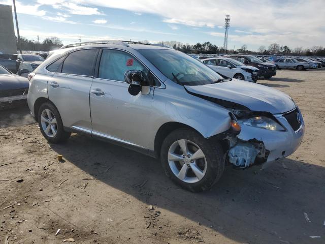 2T2BK1BA5AC032766 - 2010 LEXUS RX 350 SILVER photo 4