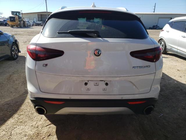 ZASPAKBN1K7C51546 - 2019 ALFA ROMEO STELVIO TI WHITE photo 6