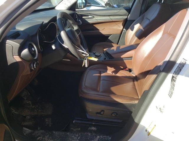 ZASPAKBN1K7C51546 - 2019 ALFA ROMEO STELVIO TI WHITE photo 7