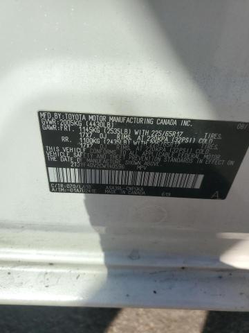 2T3YF4DV2CW140596 - 2012 TOYOTA RAV4 LIMITED Ağ foto 13