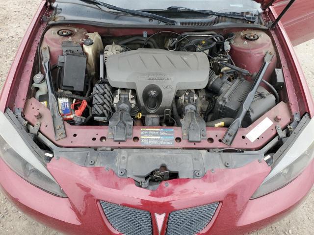 2G2WP552161146003 - 2006 PONTIAC GRAND PRIX BURGUNDY photo 11