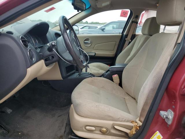 2G2WP552161146003 - 2006 PONTIAC GRAND PRIX BURGUNDY photo 7