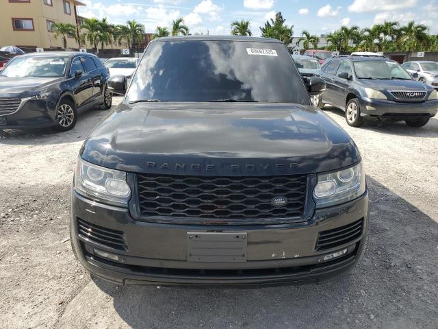 SALGS2VF2FA215392 - 2015 LAND ROVER RANGE ROVE HSE BLACK photo 5