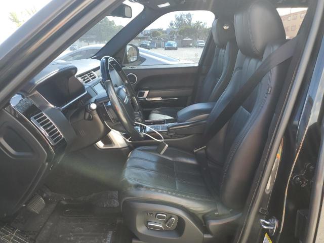 SALGS2VF2FA215392 - 2015 LAND ROVER RANGE ROVE HSE BLACK photo 7