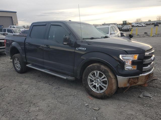 1FTEW1EFXHFB23353 - 2017 FORD F150 SUPERCREW BLACK photo 4