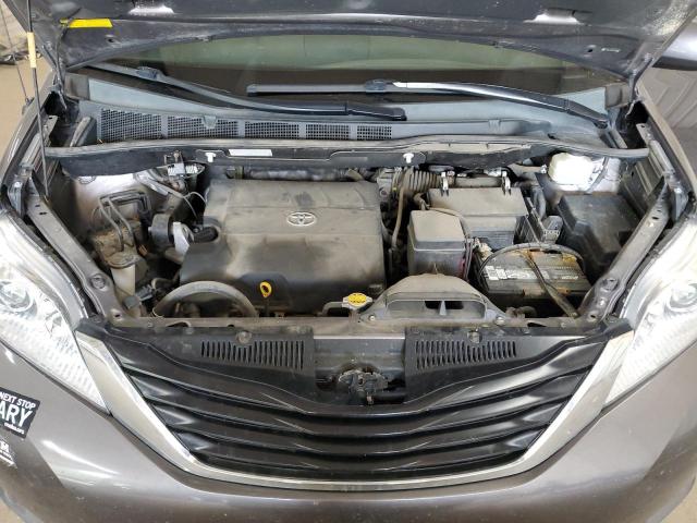 5TDKK3DC8BS097652 - 2011 TOYOTA SIENNA LE 灰色 照片 12