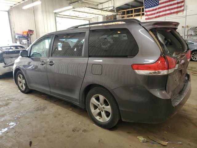 5TDKK3DC8BS097652 - 2011 TOYOTA SIENNA LE 灰色 照片 2