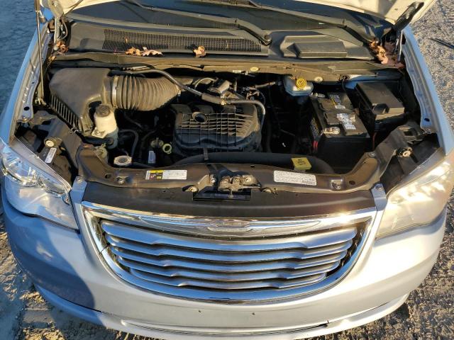 2C4RC1BG9DR689689 - 2013 CHRYSLER TOWN & COU TOURING ლურჯი ფოტო 12