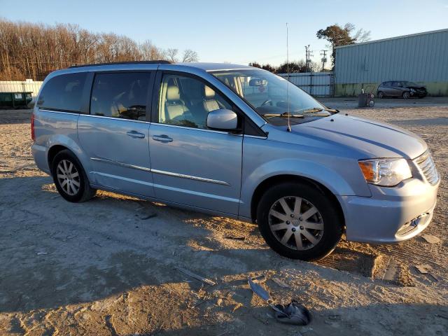 2C4RC1BG9DR689689 - 2013 CHRYSLER TOWN & COU TOURING ლურჯი ფოტო 4