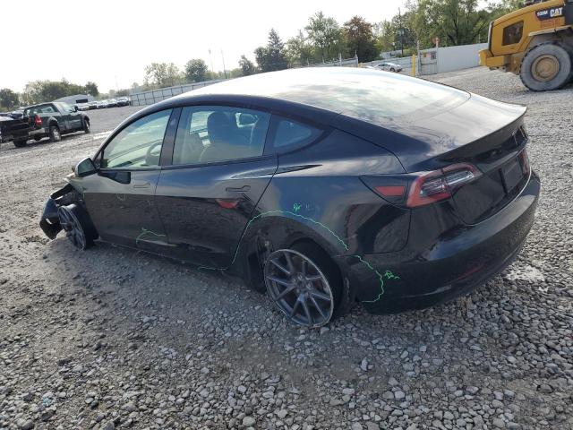 5YJ3E1EBXMF858310 - 2021 TESLA MODEL 3 BLACK photo 2