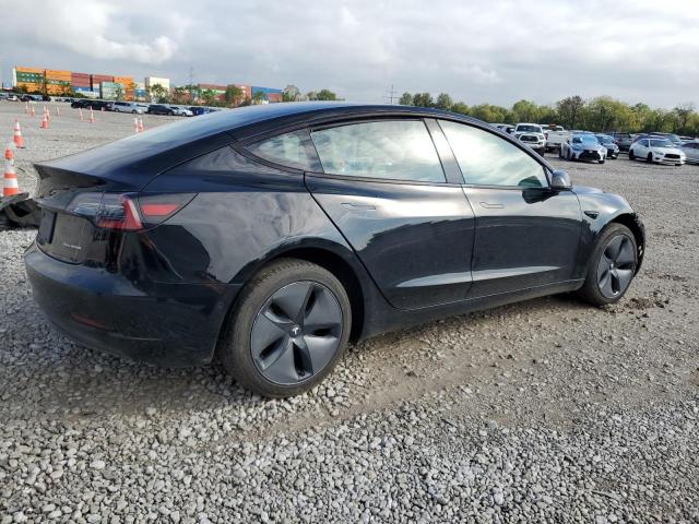 5YJ3E1EBXMF858310 - 2021 TESLA MODEL 3 BLACK photo 3