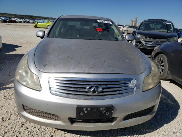 JNKBV61FX7M814318 - 2007 INFINITI G35 SILVER photo 5