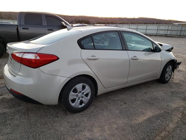 KNAFK4A64F5423008 - 2015 KIA FORTE LX GRAY photo 3